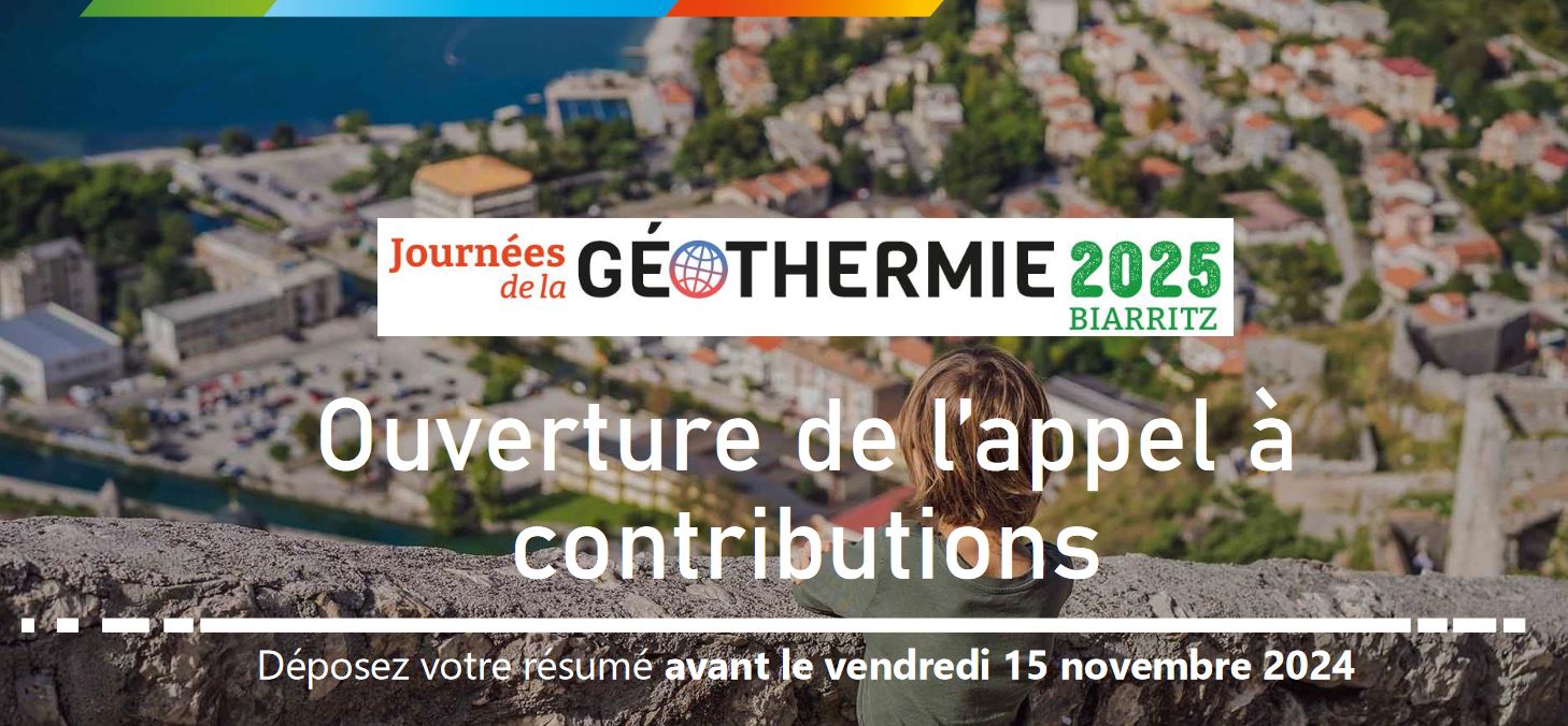 appel à contributions journées de la géothermie 2025