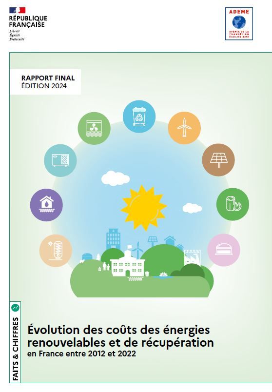 couverture étude 2025 ADEME coûts des ENRR en France métropolitaine